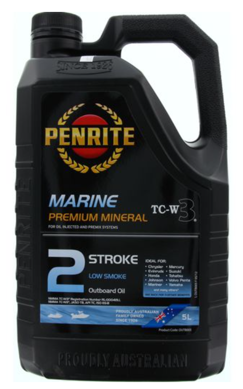 Penrite Marine Outboard 2 Stroke Oil Semi Synthetic 5 Litres