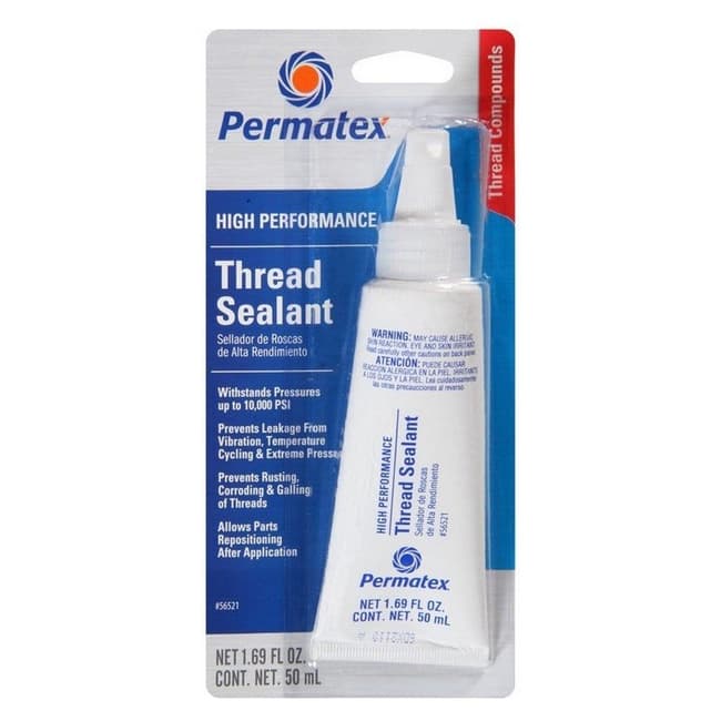 PERMATEX® HIGH PERFORMANCE THREAD SEALANT, 50 ML